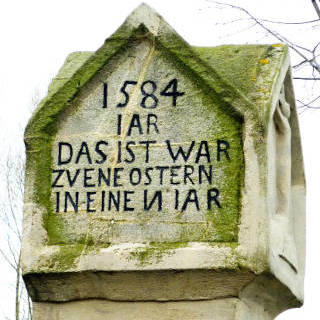 Easter column in Lauterbarch
